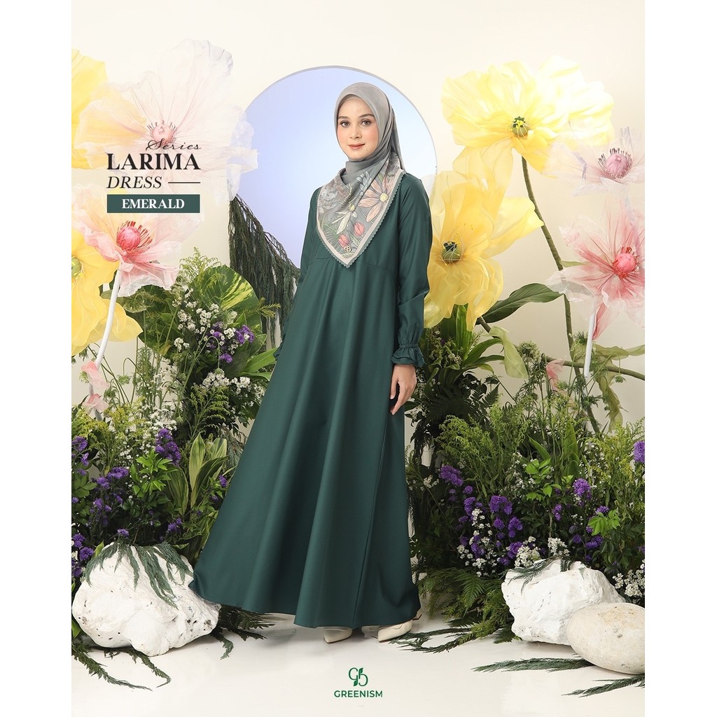 GREENISM - LARIMA DRESS I READY STOCK
