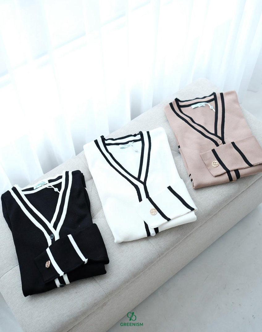 GREENISM - Anaiza Cardigan | Baju Atasan Wanita Terbaru 2026