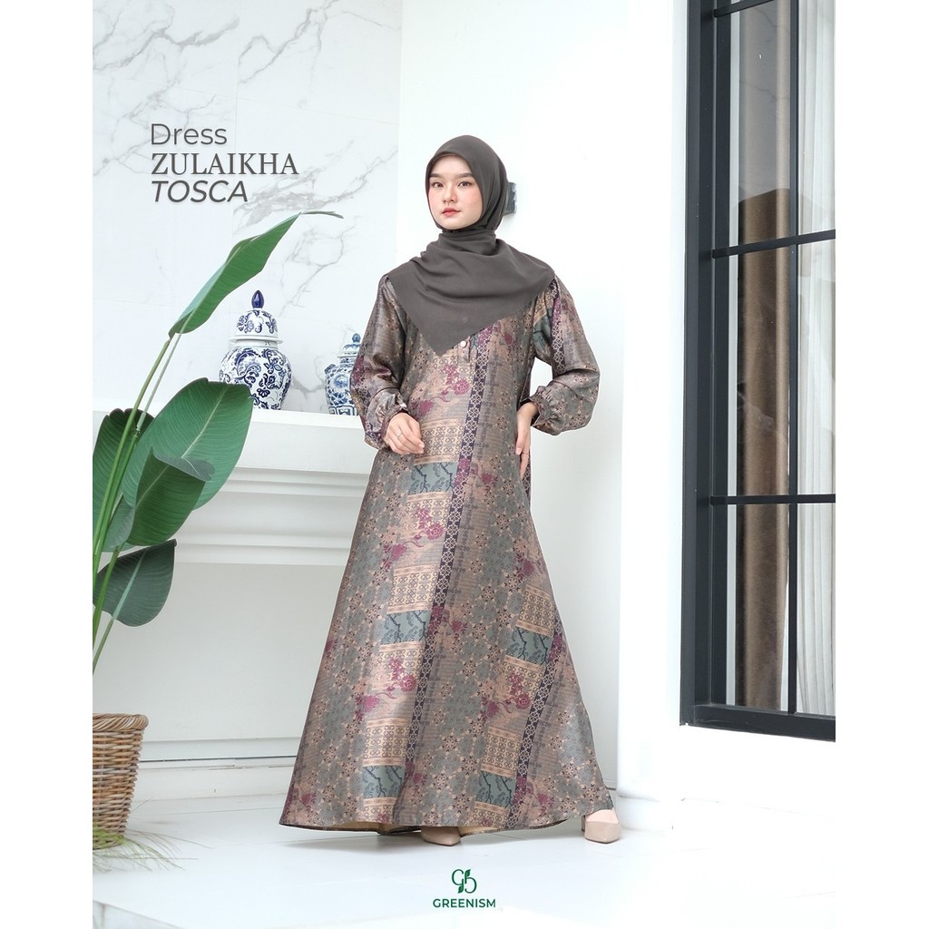 GREENISM | ZULAIKHA DRESS | READY STOCK