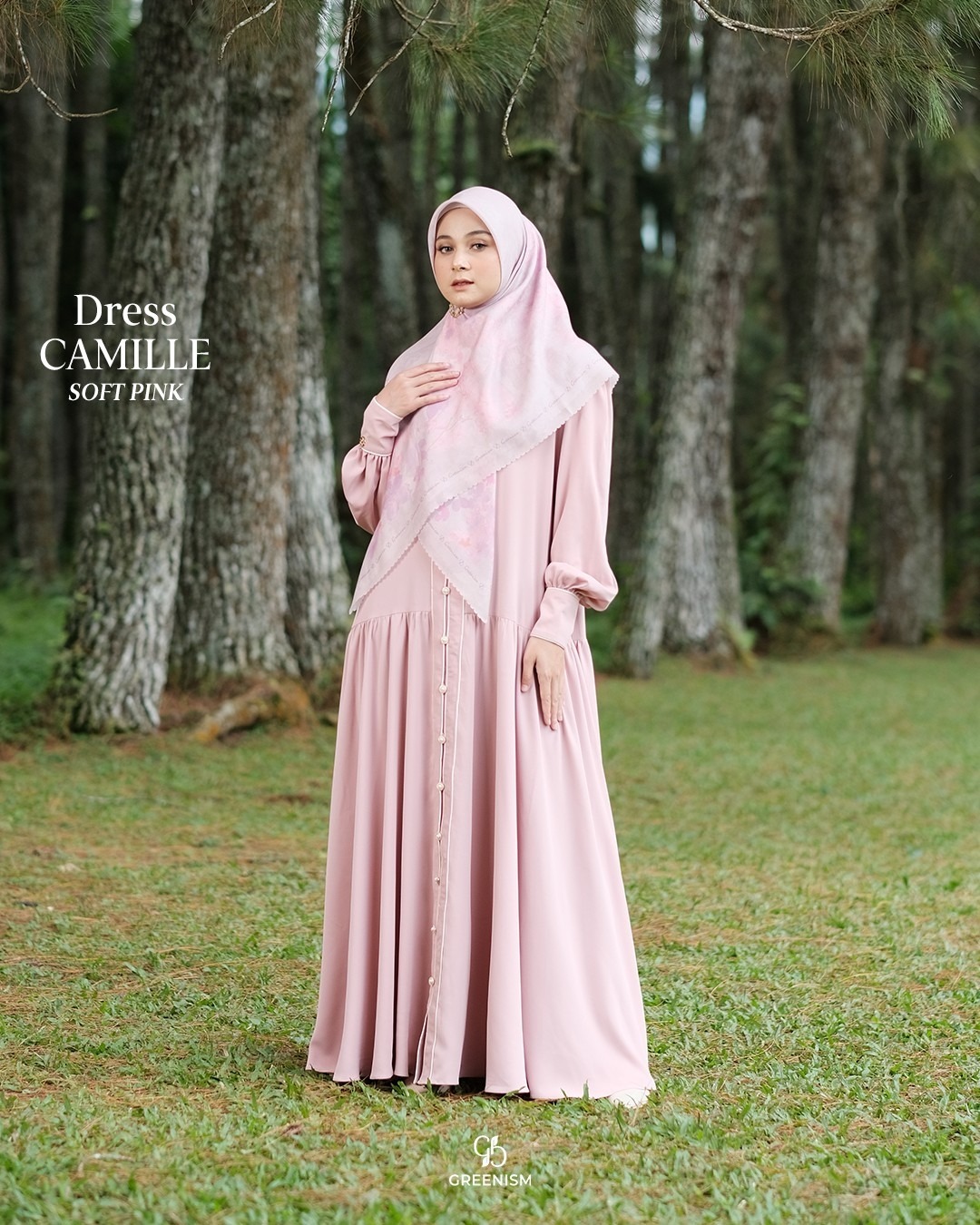 GREENISM - CAMILLE DRESS I READY STOCK