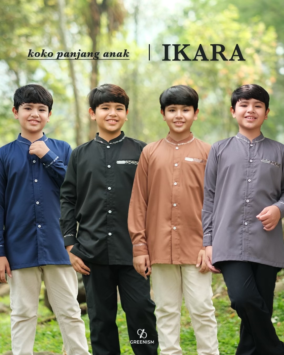 GREENISM - IKARA KOKO ANAK PANJANG I READY STOCK