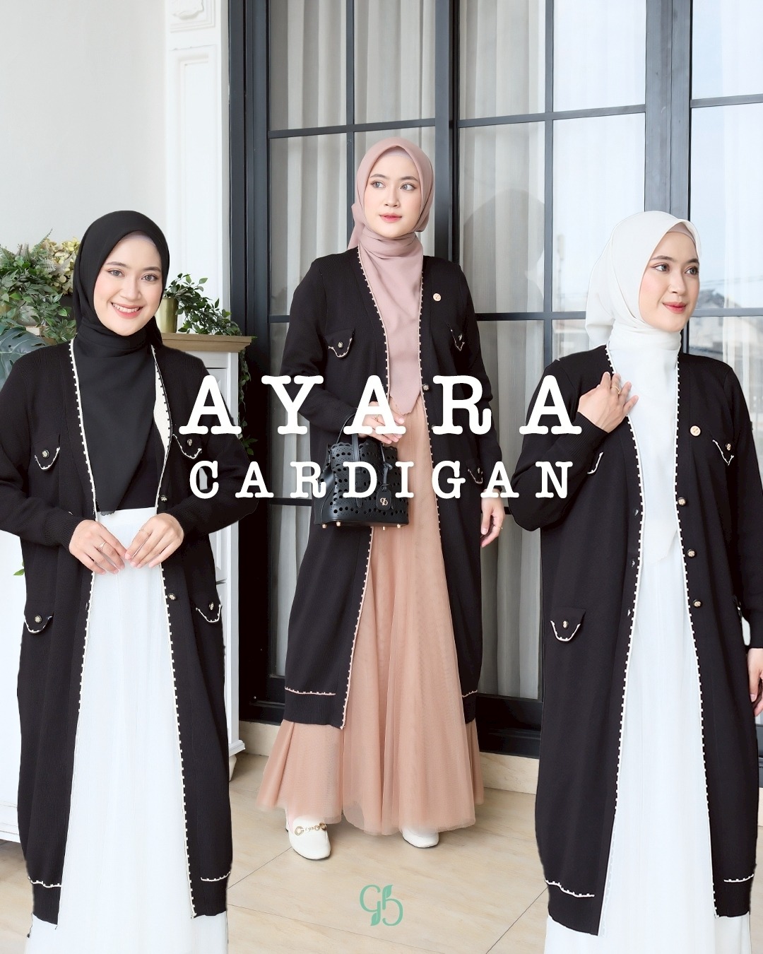 GREENISM - AYARA CARDIGAN READY STOCK
