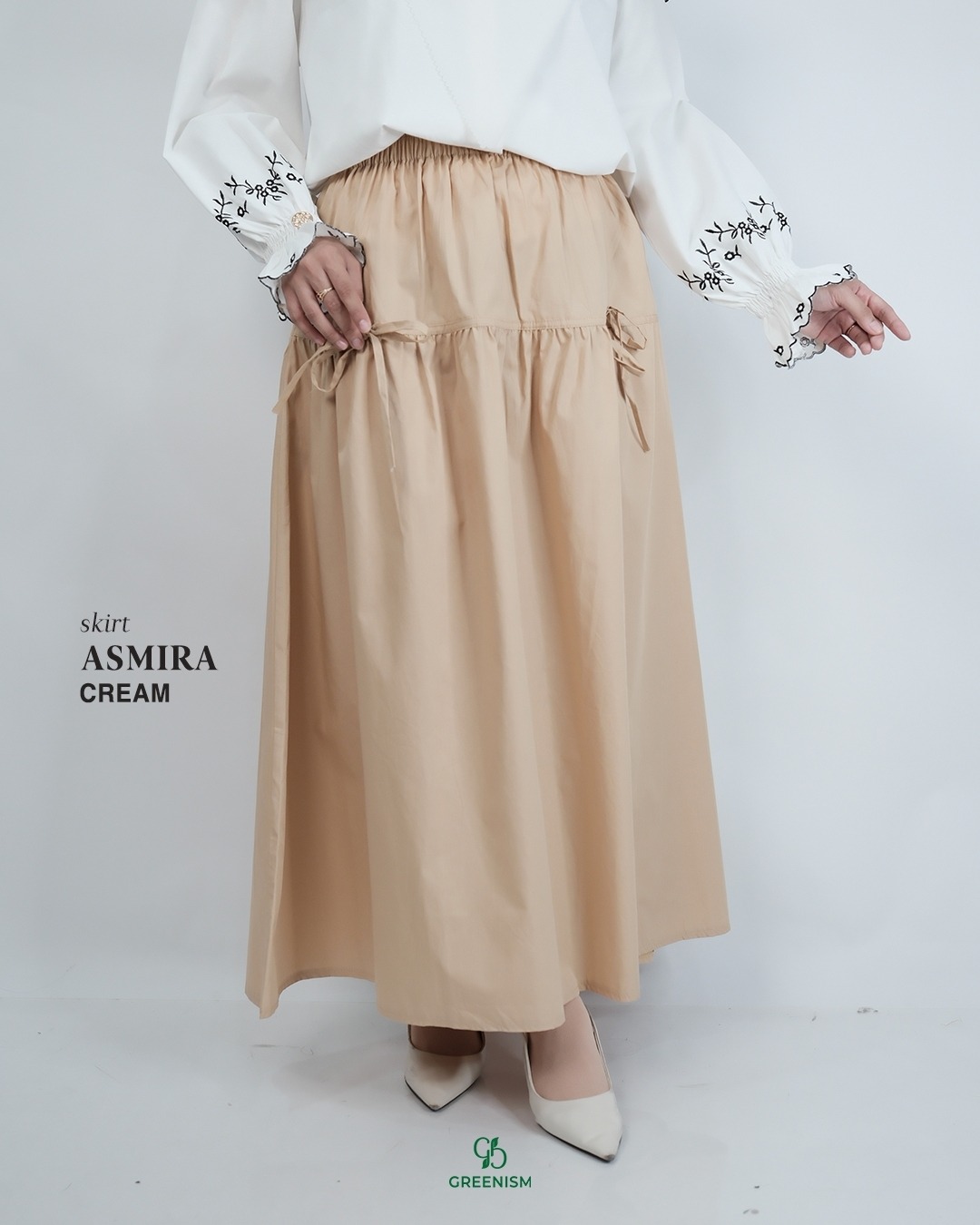 GREENISM - ASMIRA SKIRT KATUN