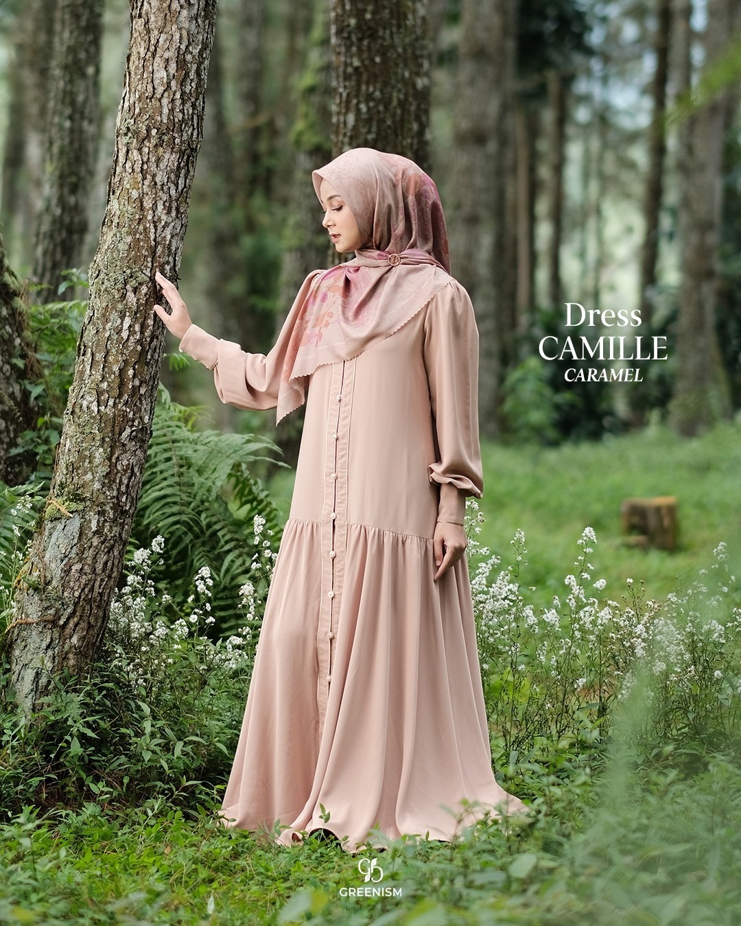 GREENISM - CAMILLE DRESS I READY STOCK