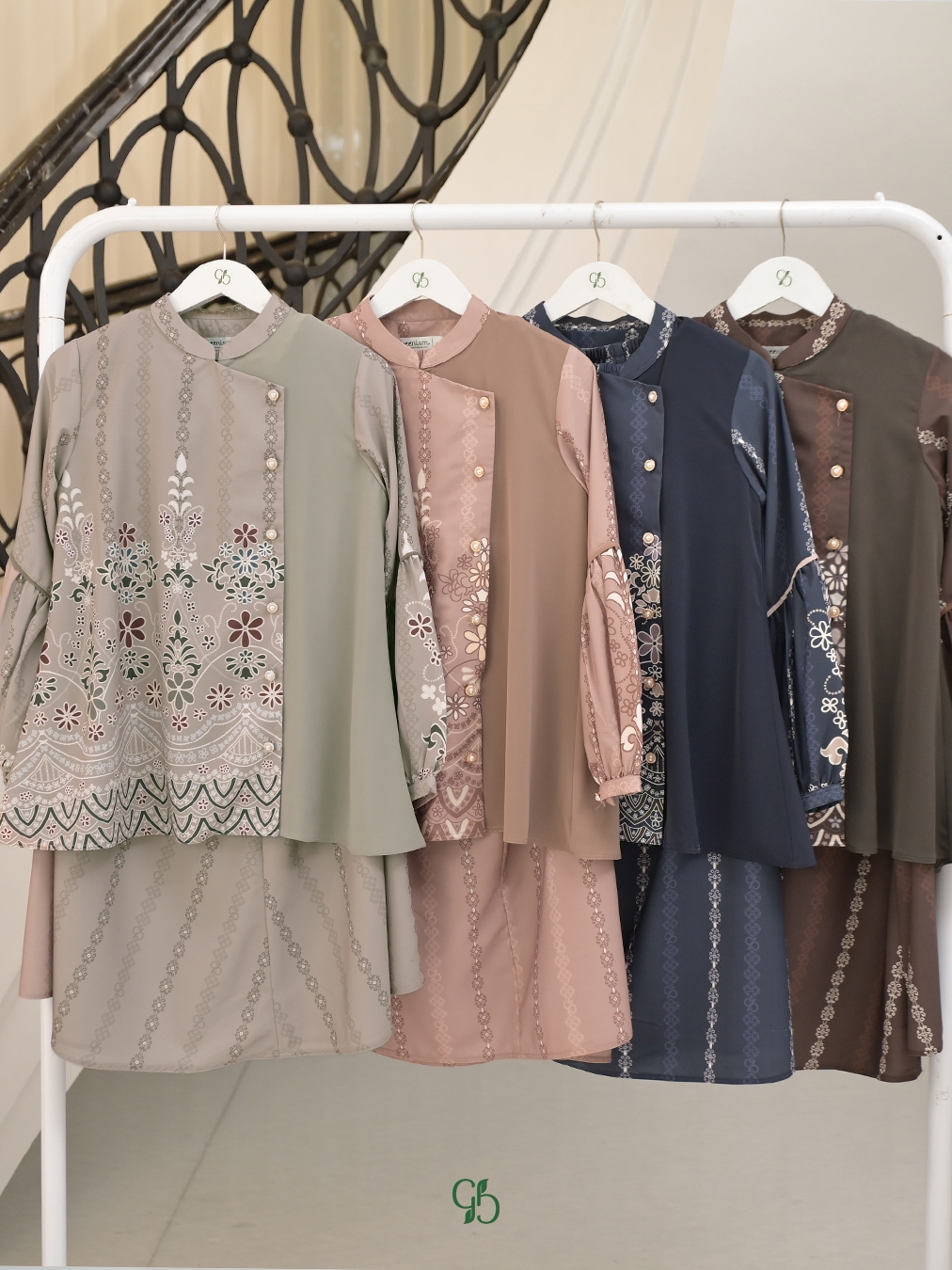 GREENISM - (All Colours) Arasia Raya Oneset | Baju Atasan Wanita Terbaru | Gamis Lebaran 2026