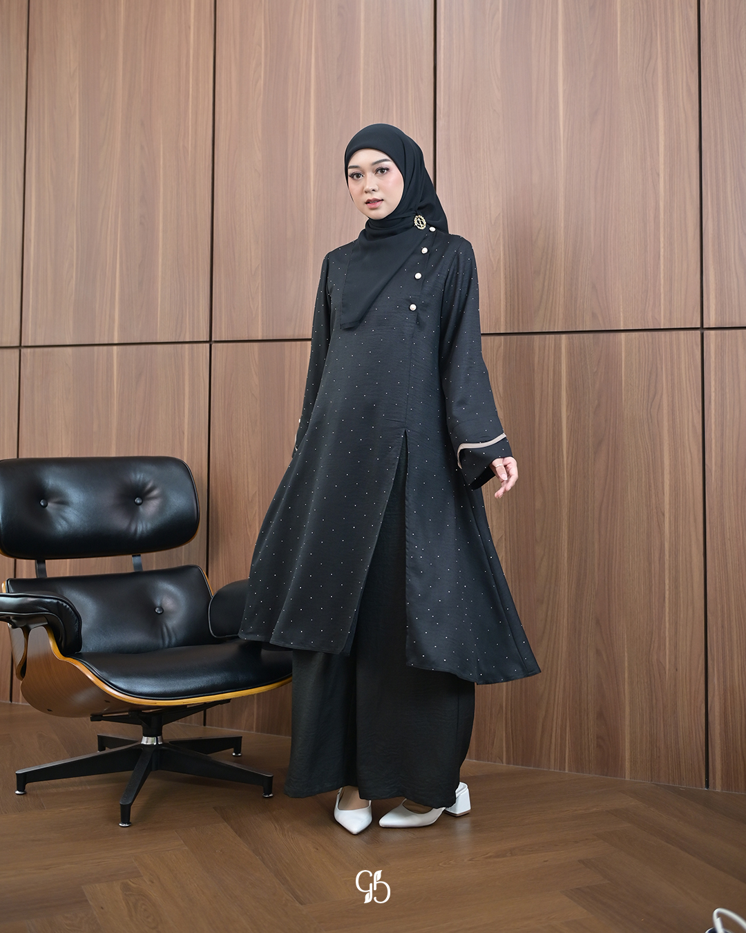 GREENISM - Aleza Oneset | Setelan Celana Tunik Kekinian