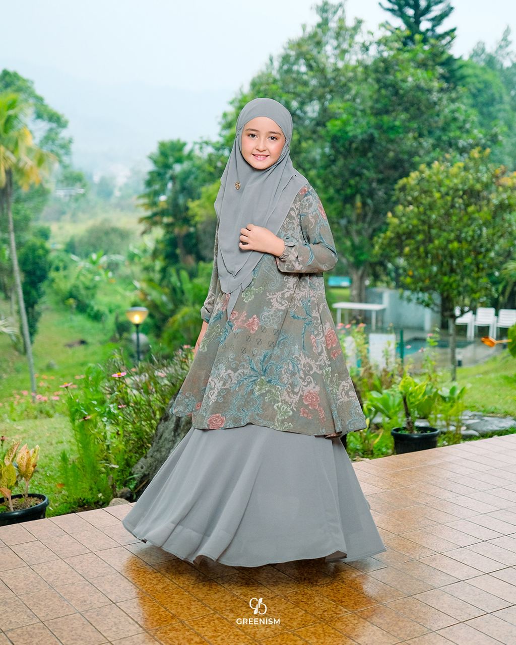 GREENISM - ADENIA DRESS ANAK I READY STOCk