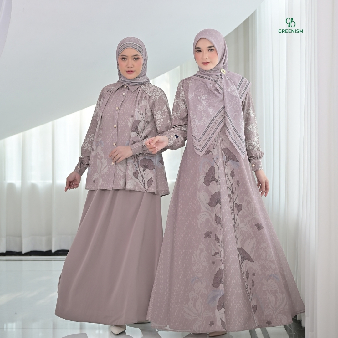 Greenism | Ready Stock | Senada Selaras One Set | All Color | Sarimbit Terbaru Lebaran 2027