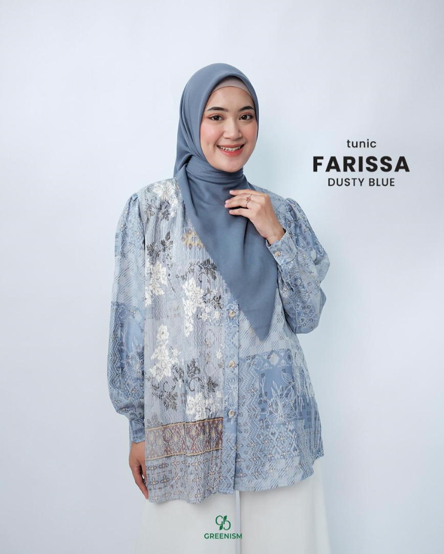 GREENISM - Farissa Tunik | Baju Atasan Wanita Terbaru 2026