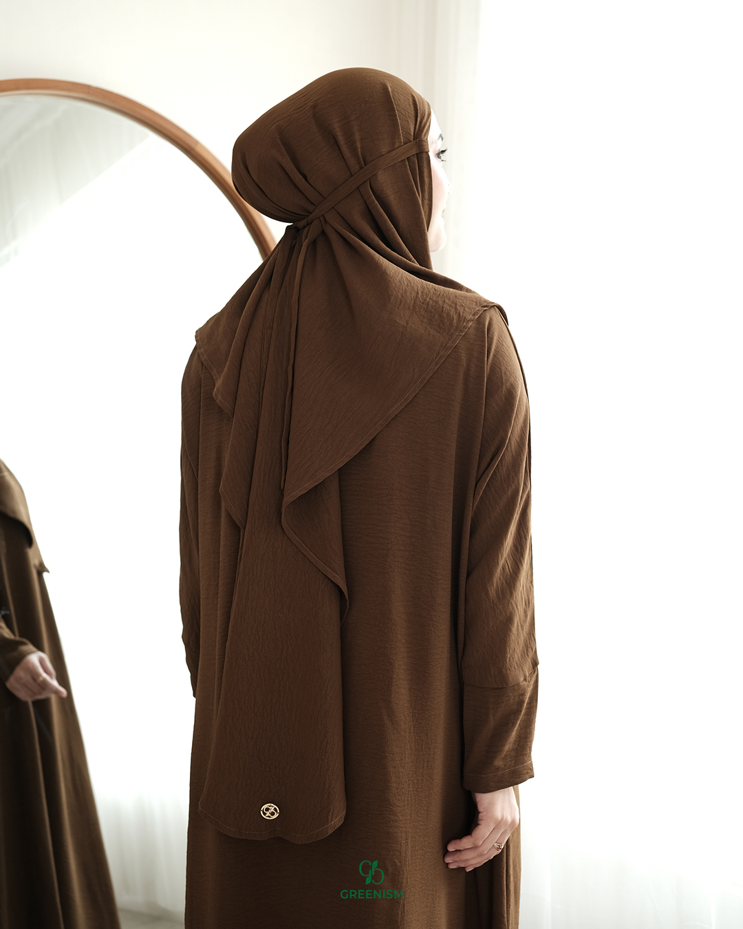 GREENISM - Naya Dress Crinkle | Busui friendly Gamis Daily
