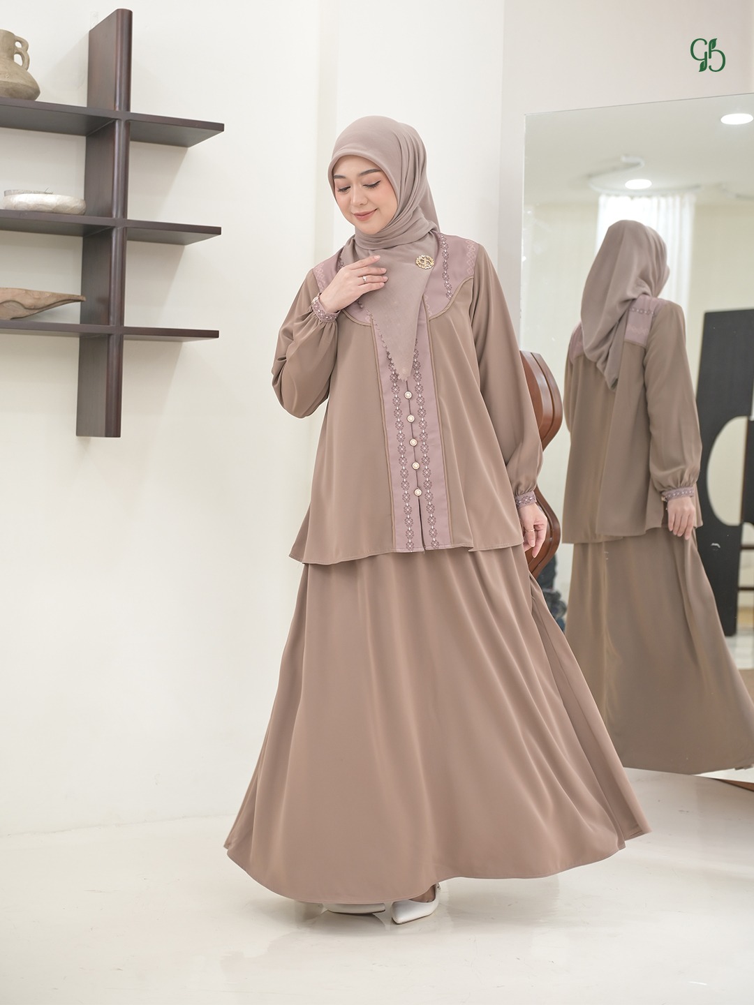 GREENISM - Gavaria Oneset | Baju Atasan Wanita Terbaru 2026
