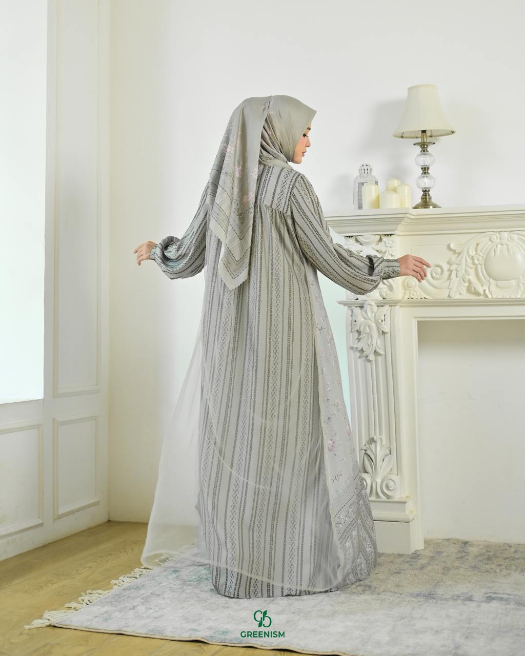 GREENISM - SHADIRA DRESS DEWASA (B) I READY STOCK