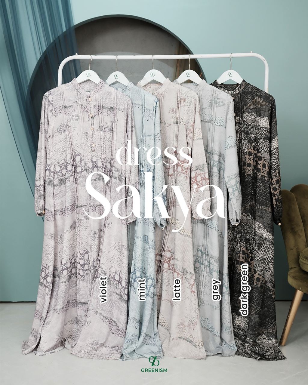 GREENISM - SAKYA DRESS | BUSUI FRIENDLY