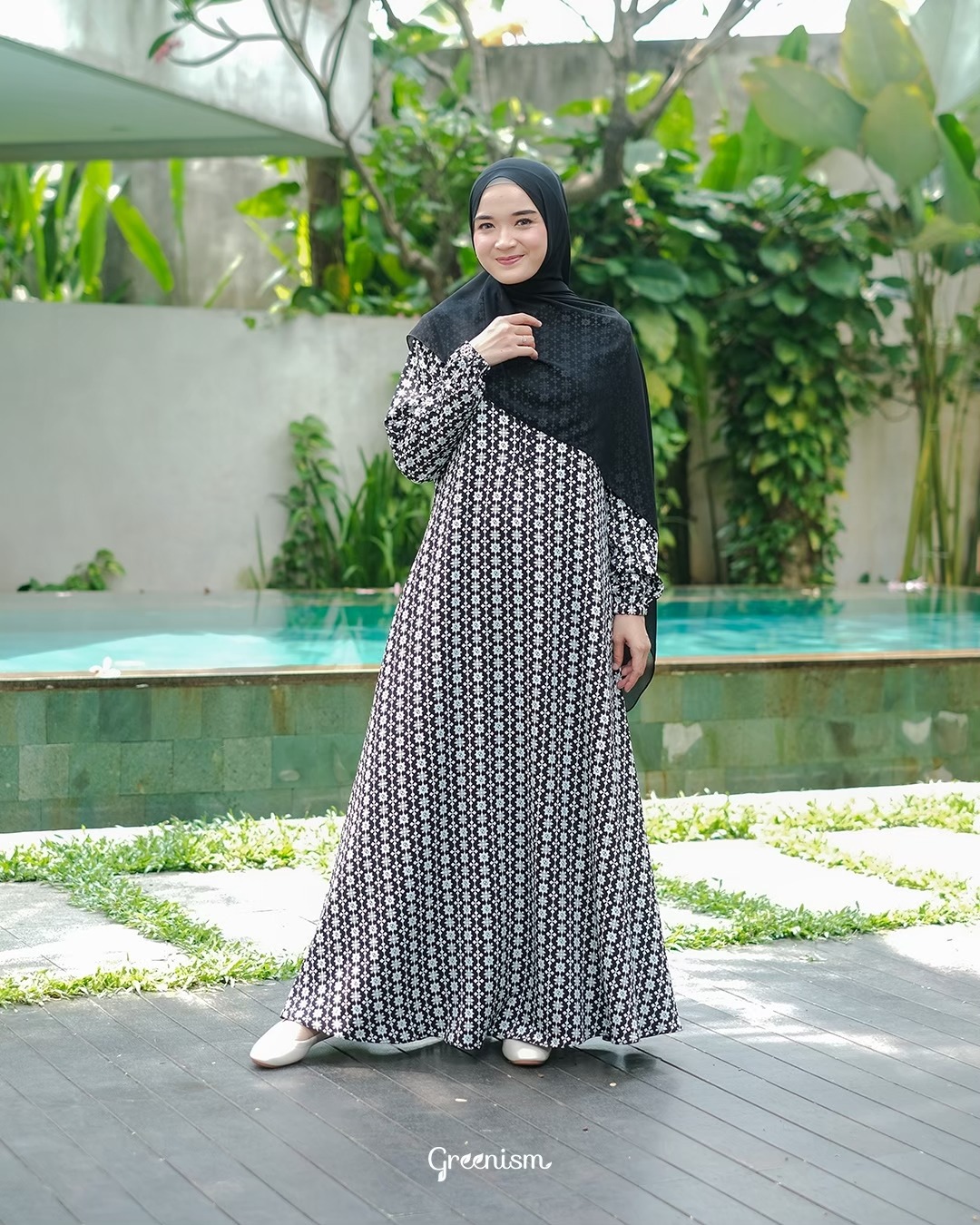 GREENISM - AYUDIA DRESS DEWASA