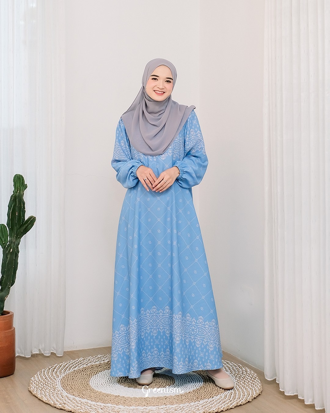 GREENISM - ZAYNA DRESS DEWASA