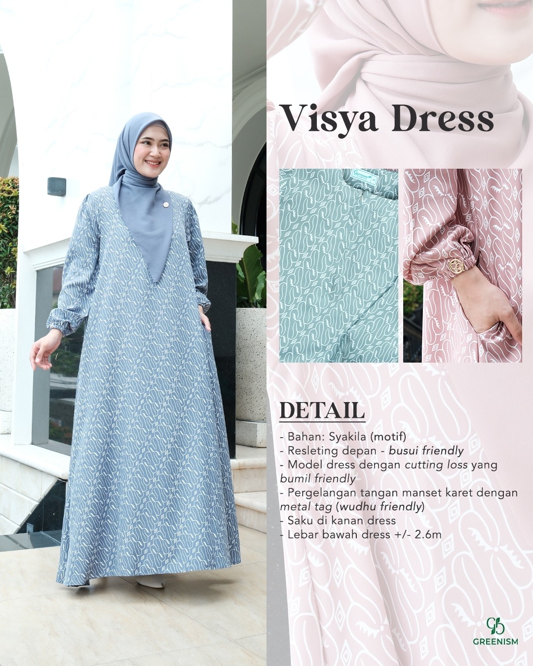 GREENISM - VISYA DRESS | SYAKILA
