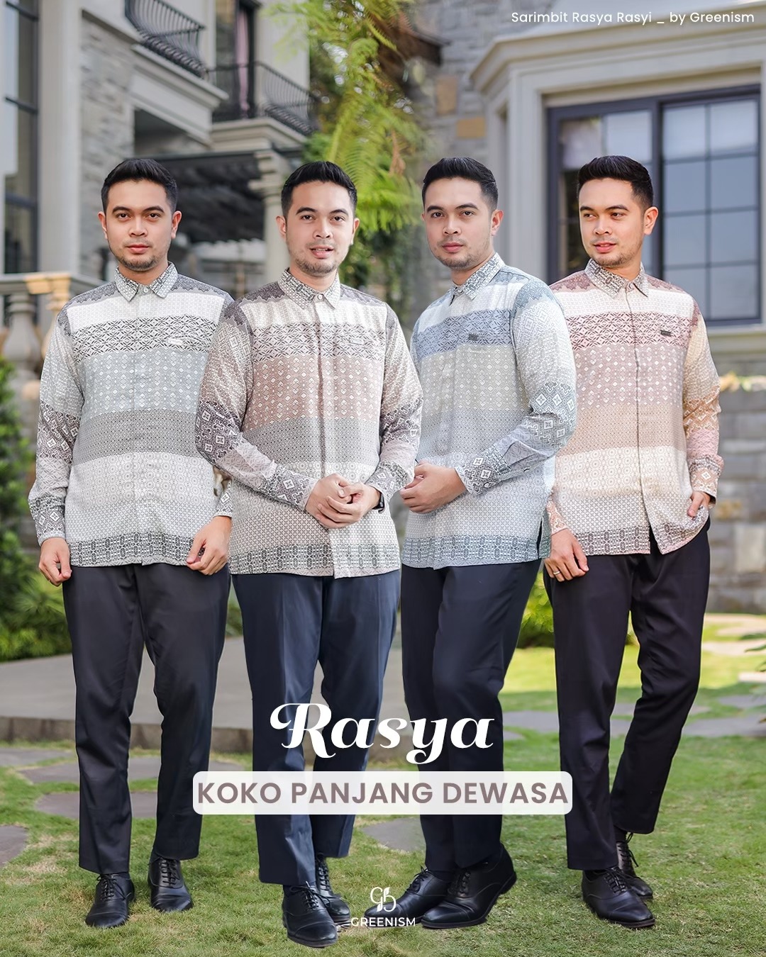 GREENISM - RASYA KOKO DEWASA PANJANG I READY STOCK