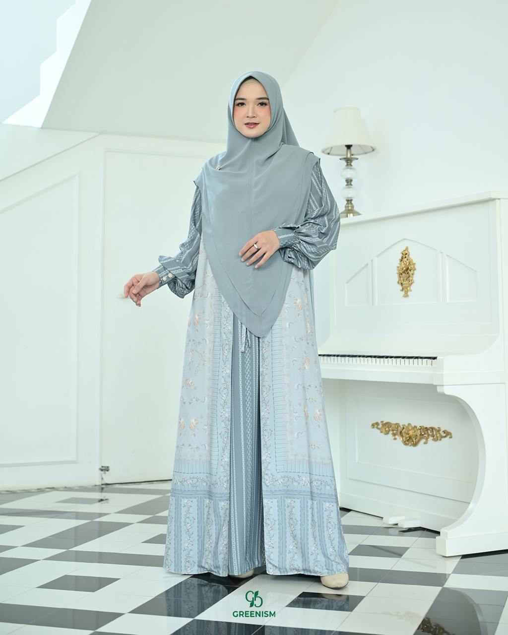 GREENISM - SHADIRA DRESS DEWASA (B) I READY STOCK