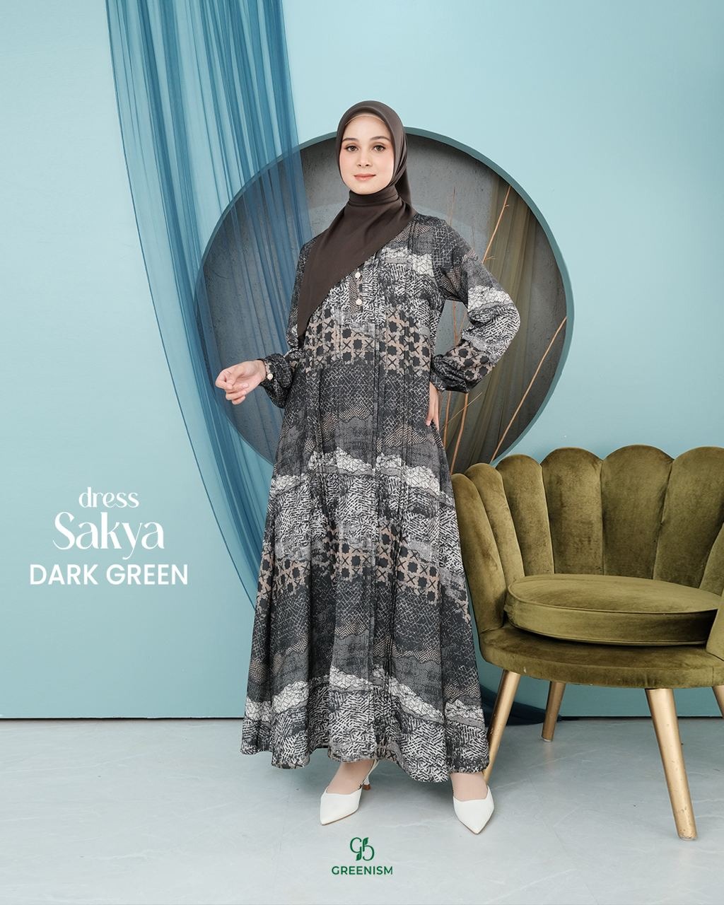 GREENISM - SAKYA DRESS | BUSUI FRIENDLY