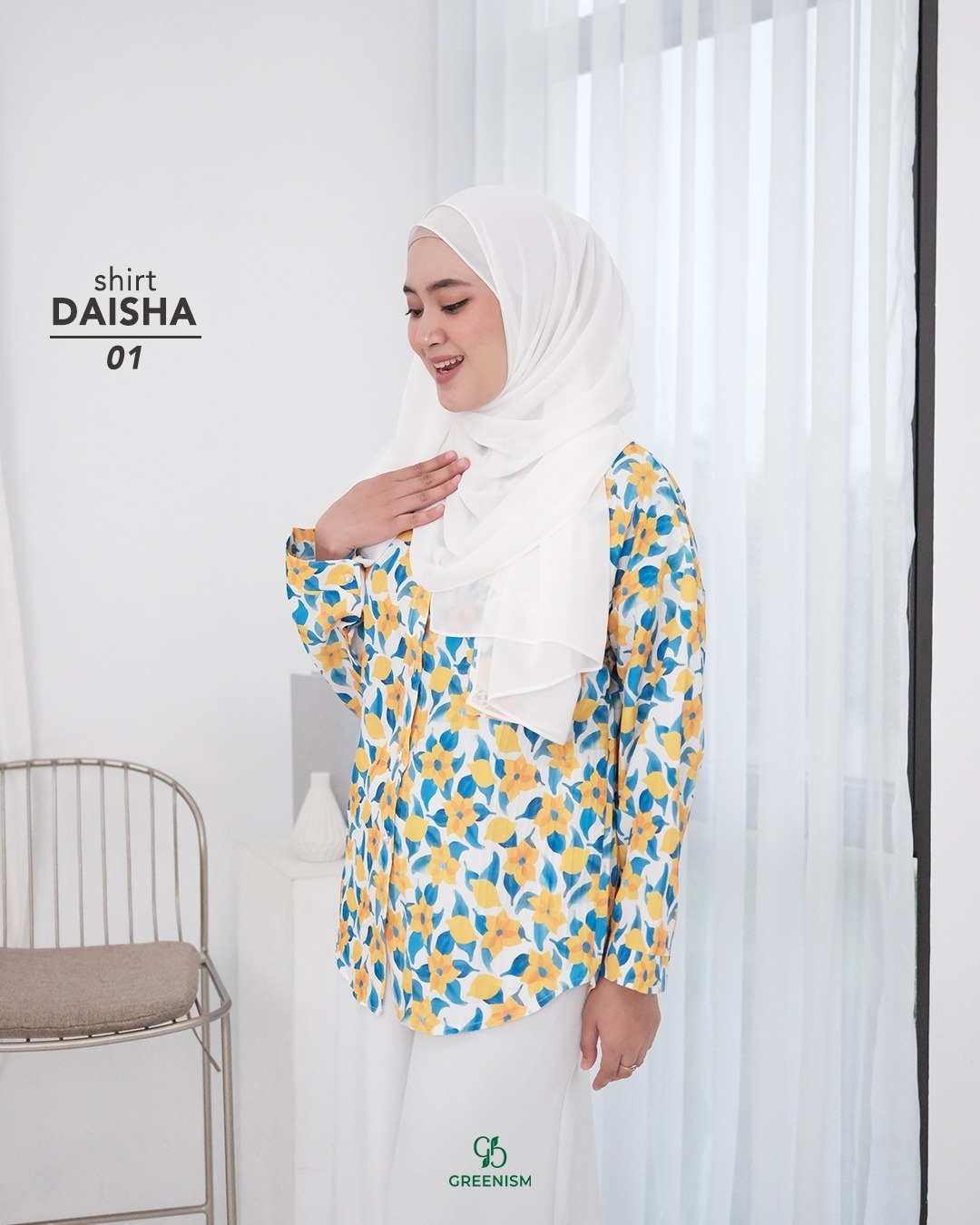 GREENISM - DAISHA SHIRT LINEN