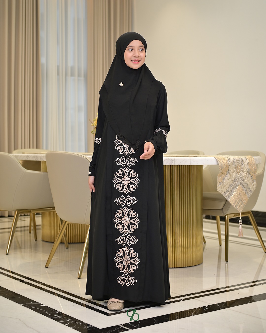 GREENISM - (All Colours) Ashfi Dress Anak | Baju Atasan Wanita Terbaru | Gamis Lebaran 2026
