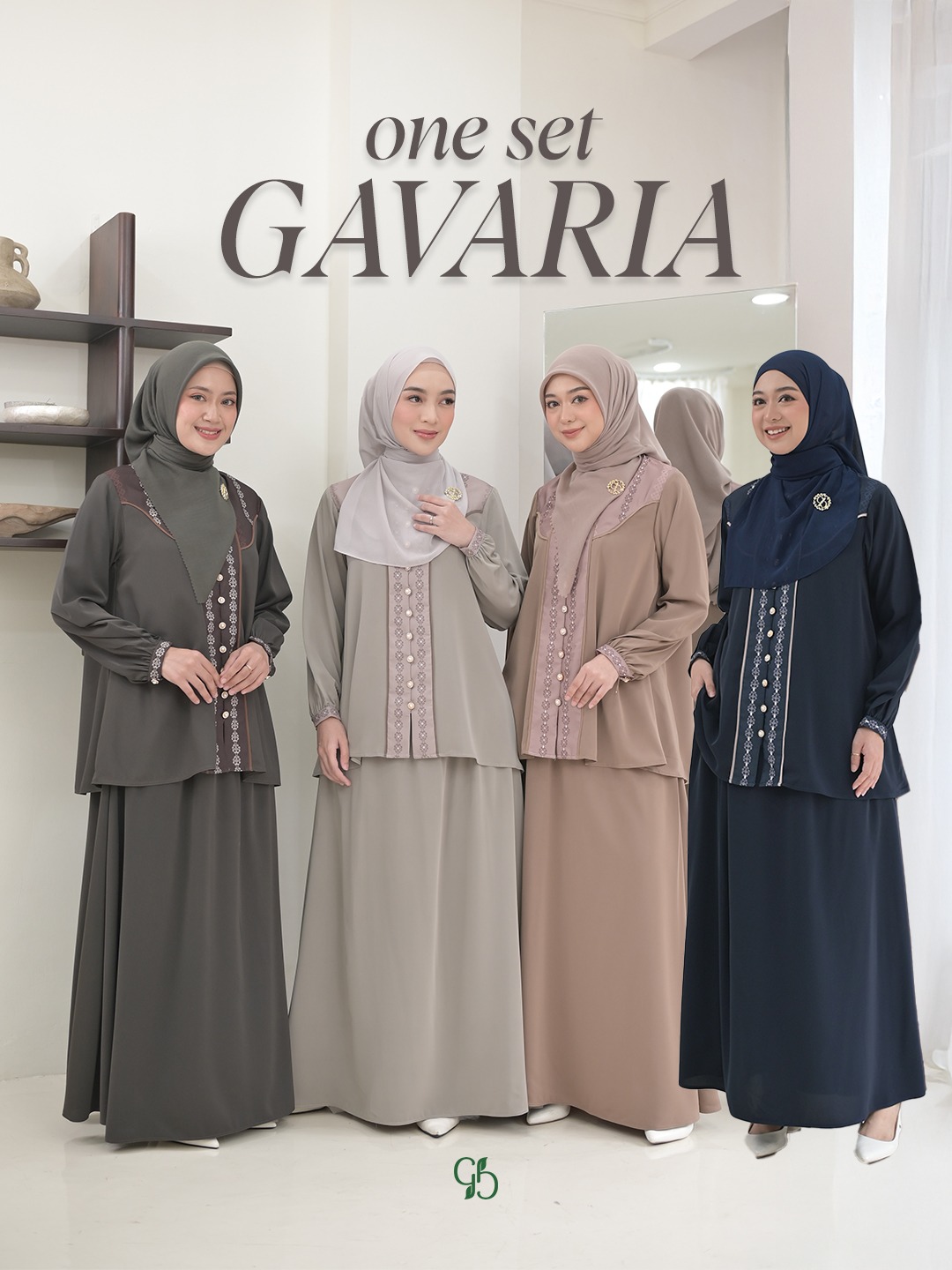 GREENISM - Gavaria Oneset | Baju Atasan Wanita Terbaru 2026
