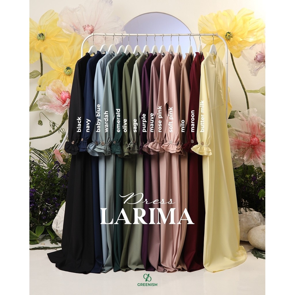 GREENISM - LARIMA DRESS I READY STOCK
