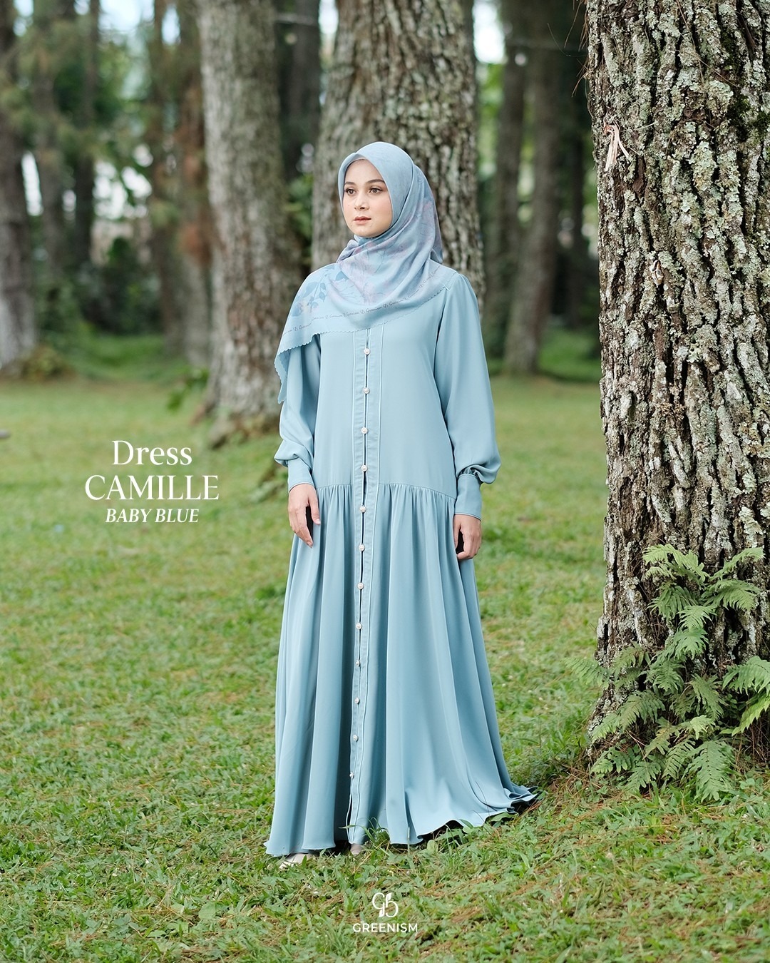 GREENISM - CAMILLE DRESS I READY STOCK