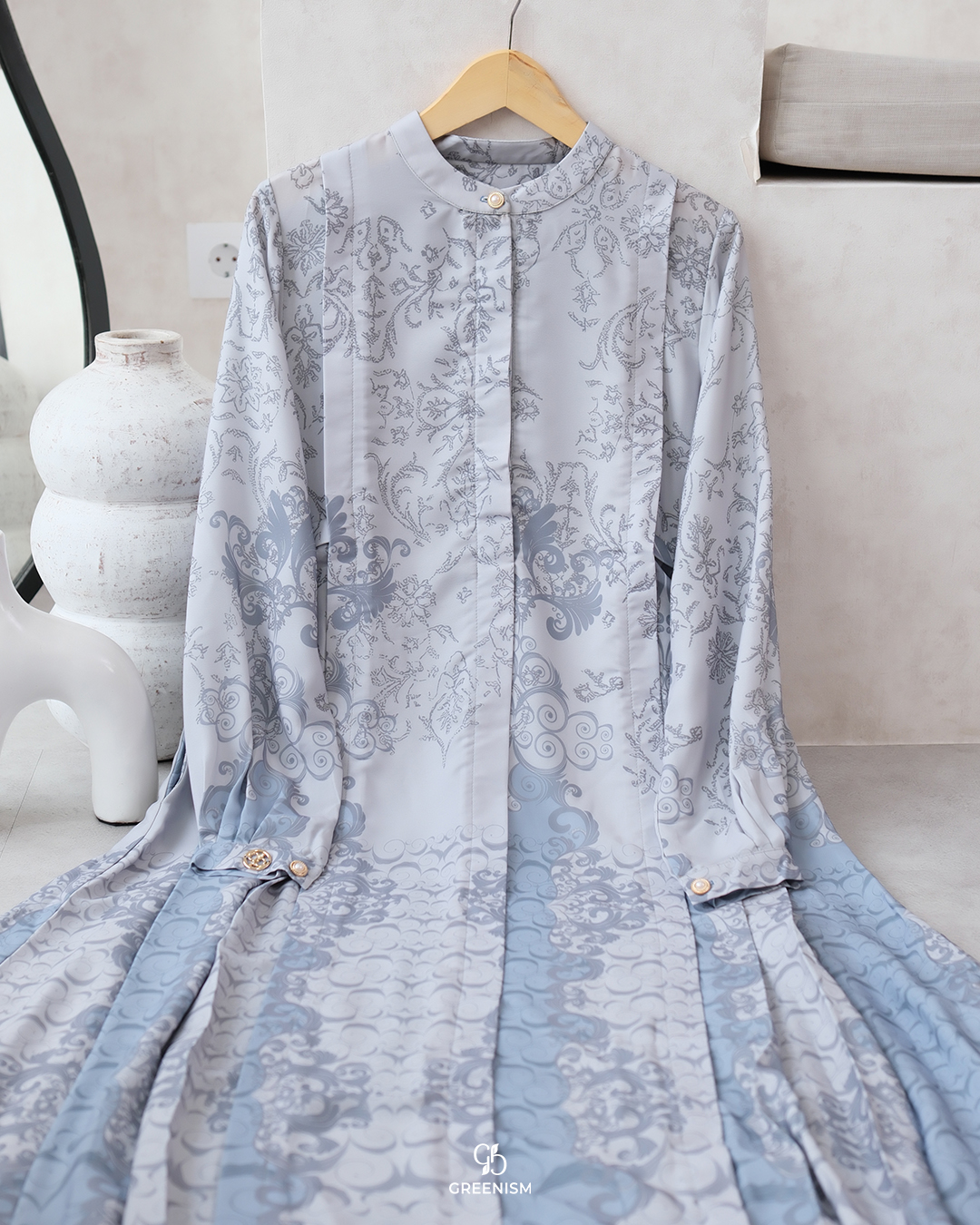 GREENISM - Aisy Dress | Busui friendly Gamis Daily