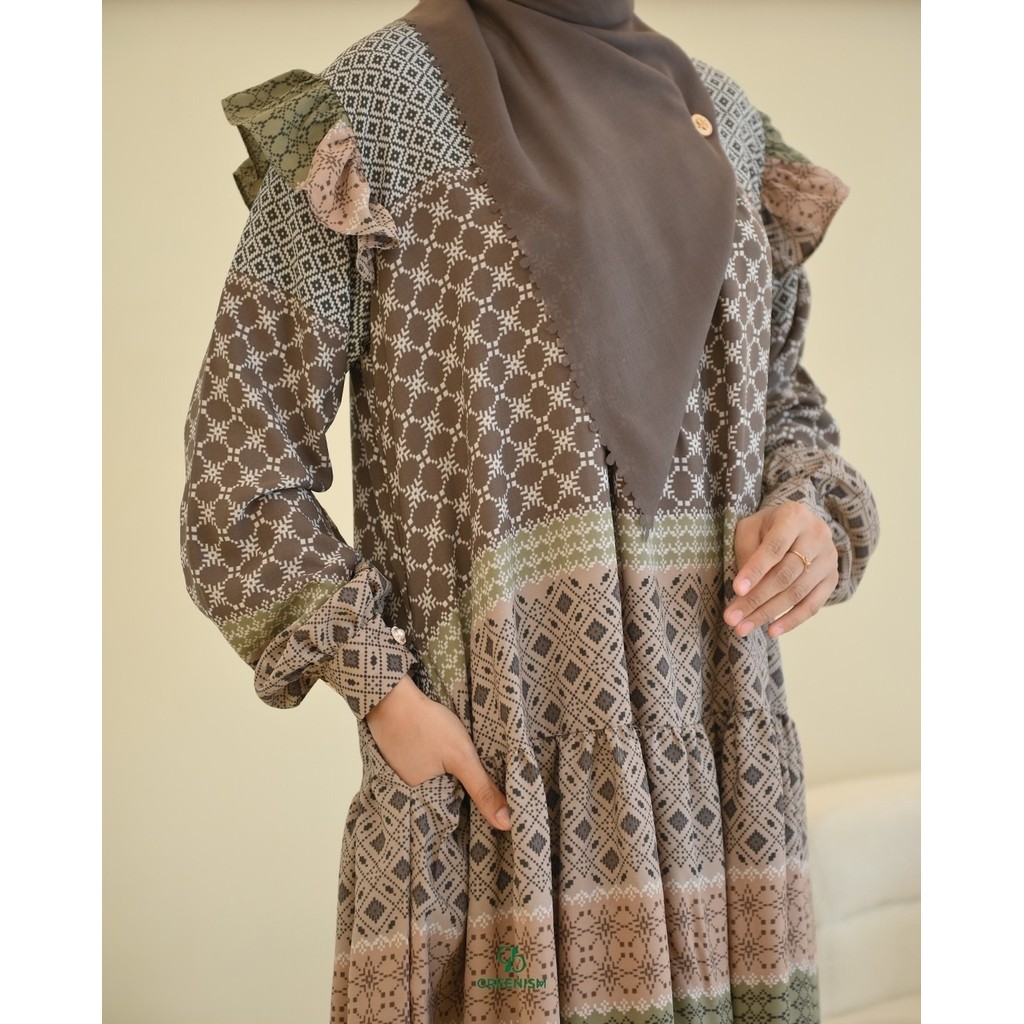 GREENISM | ALESIA DRESS WANITA | READY STOK