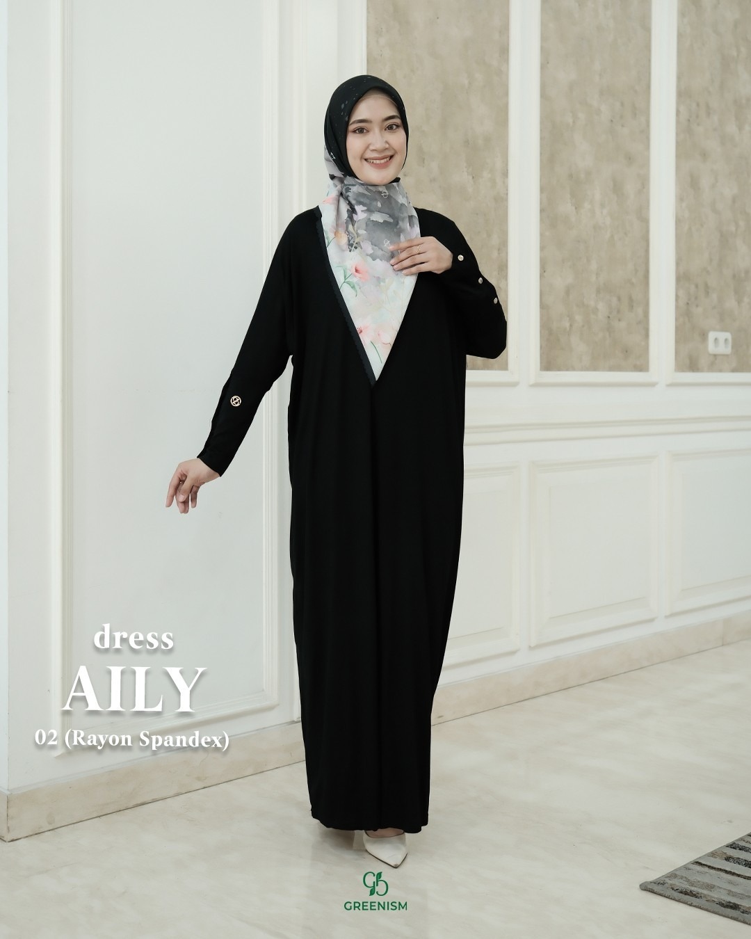GREENISM - AILY DRESS I READY STOCK