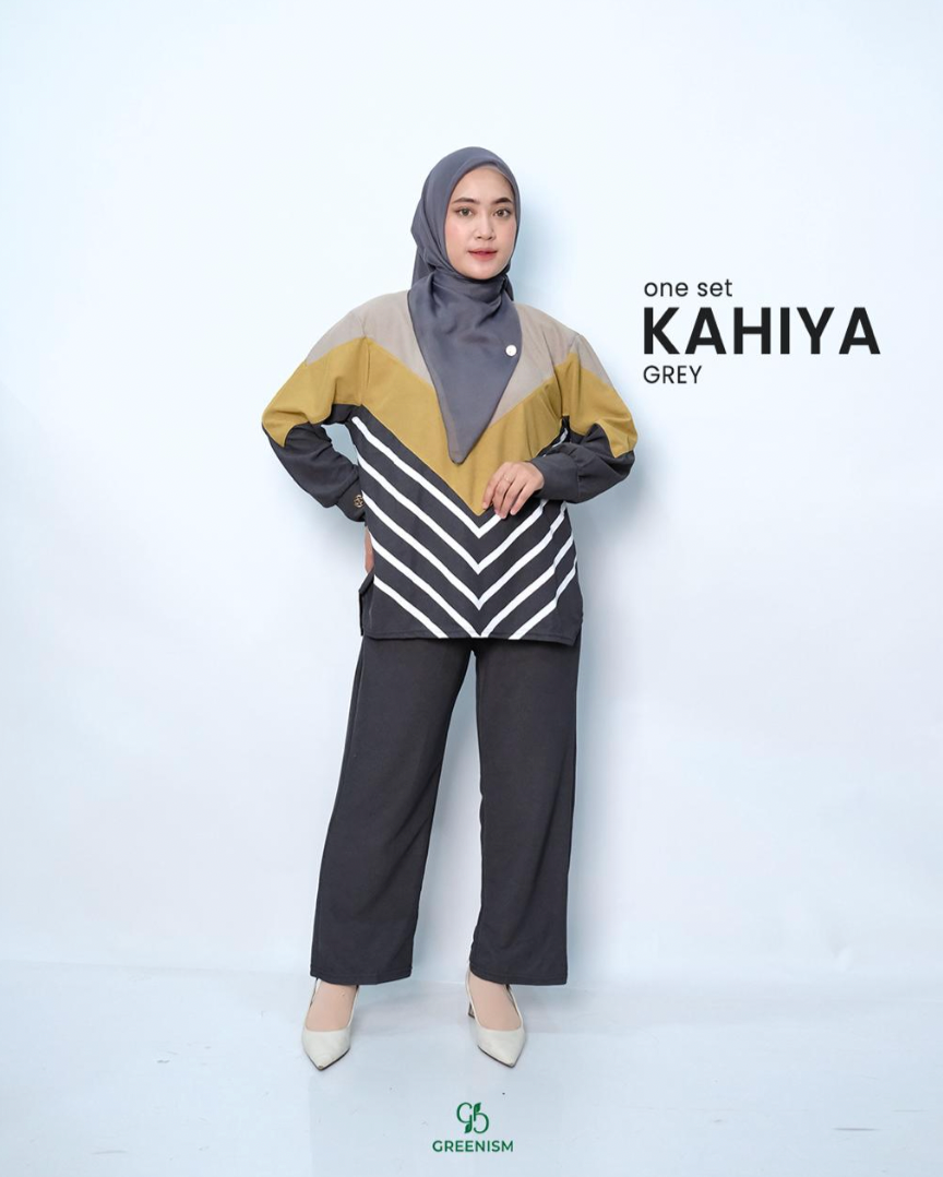 GREENISM - Kahiya Oneset | Baju Atasan Wanita Terbaru 2026