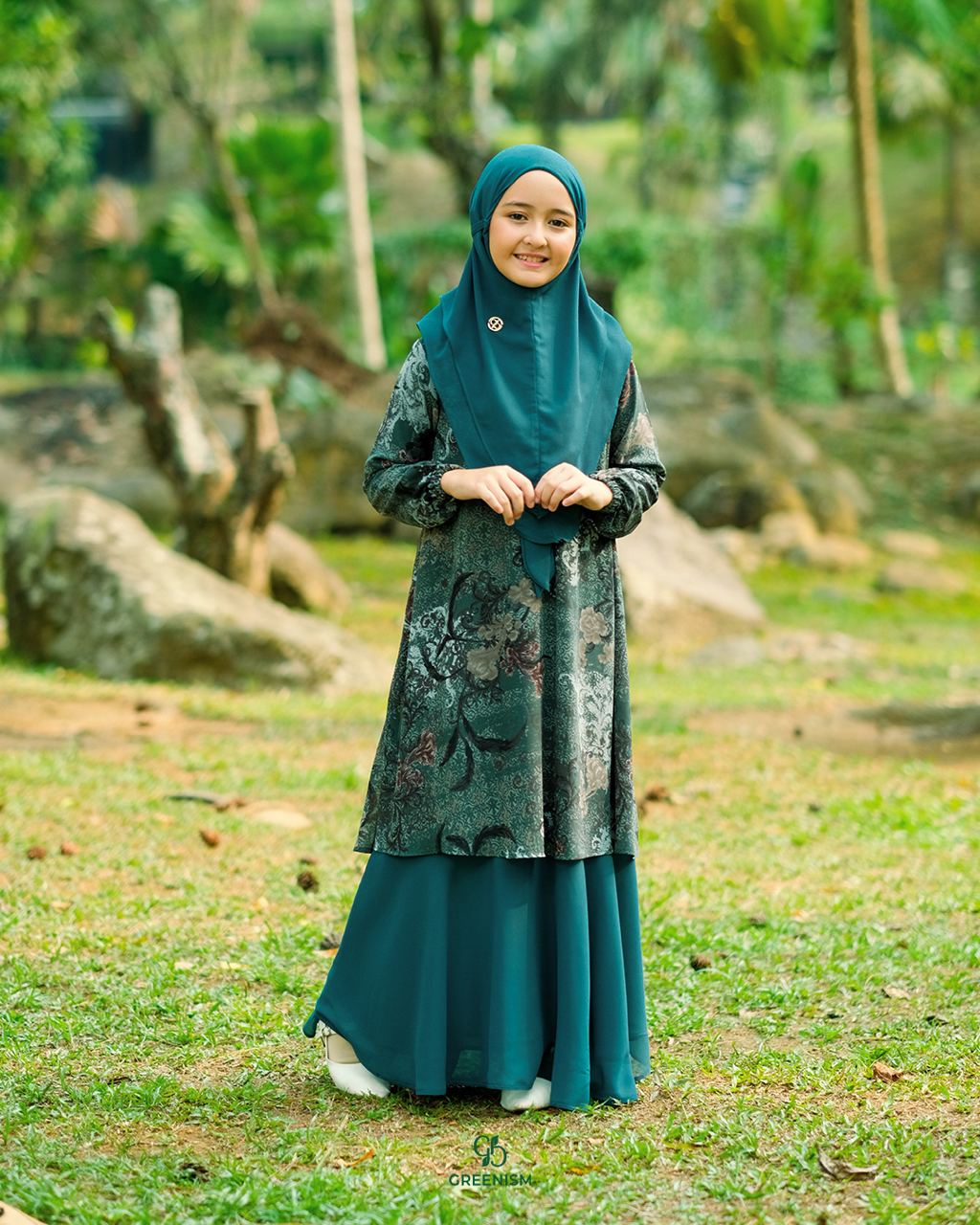GREENISM - ADENIA DRESS ANAK I READY STOCk