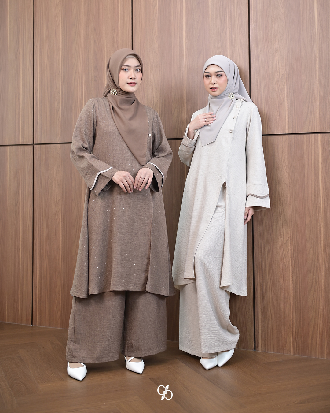 GREENISM - Aleza Oneset | Setelan Celana Tunik Kekinian