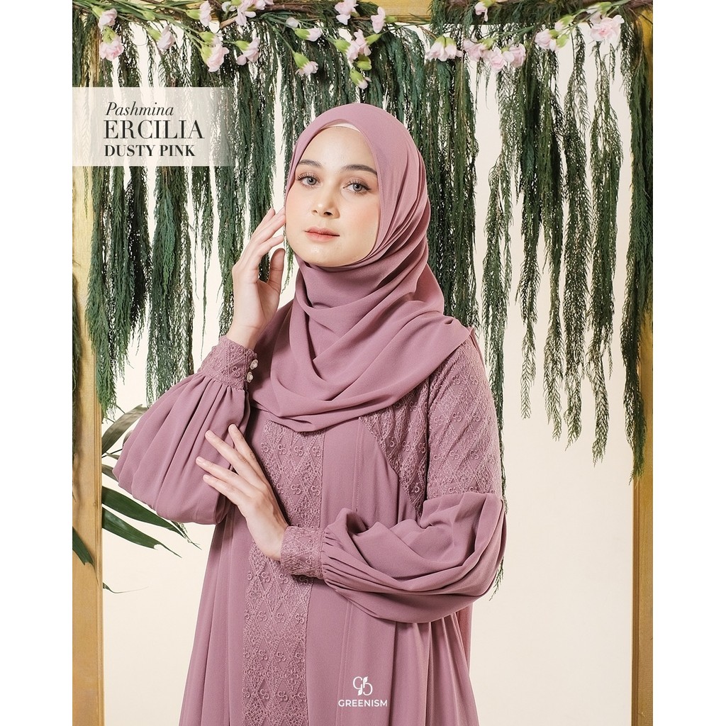 GREENISM | ERCILIA HIJAB WANITA I READY STOCK