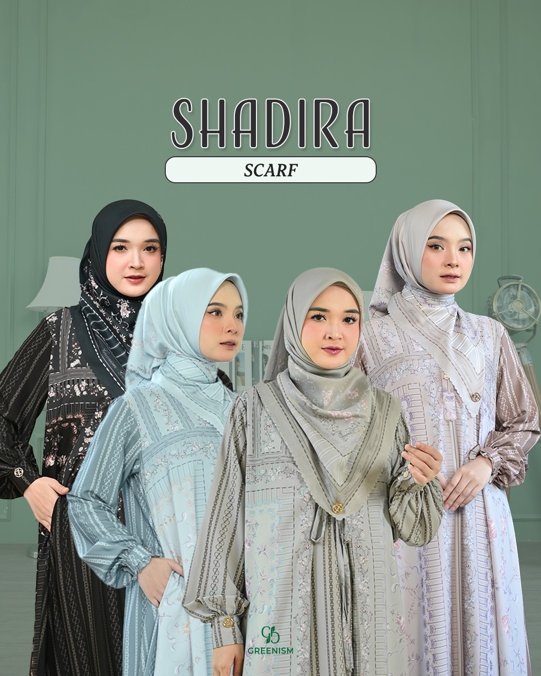 SHADIRA HIJAB DEWASA I READY STOCK