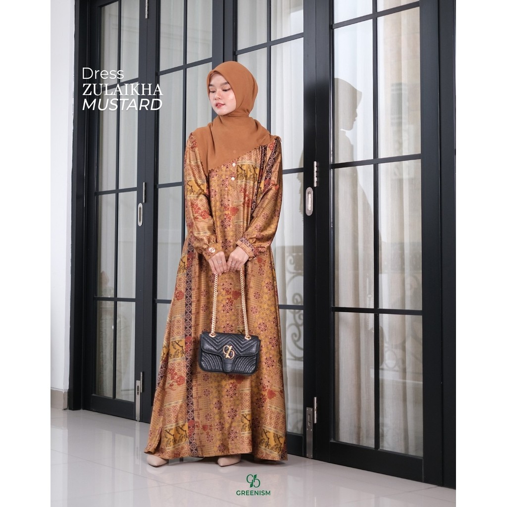 GREENISM | ZULAIKHA DRESS | READY STOCK