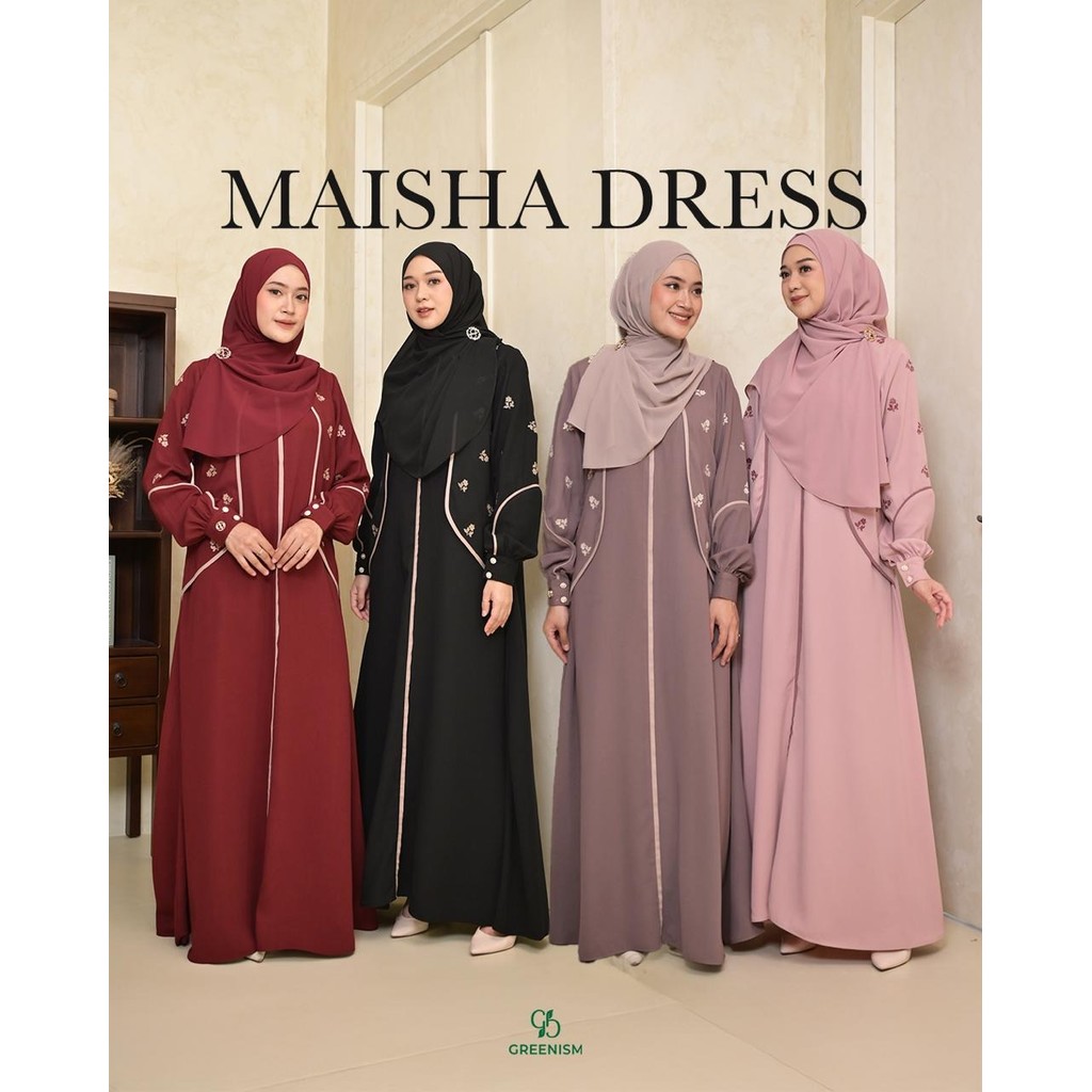 GREENISM - Maisha Dress Yoris Bordir | Busui Friendly