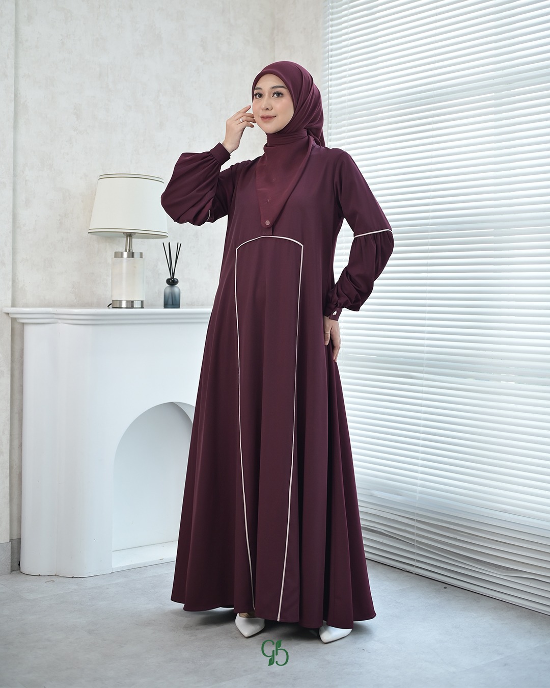 GREENISM - Liana Dress | UV protection Gamis Daily