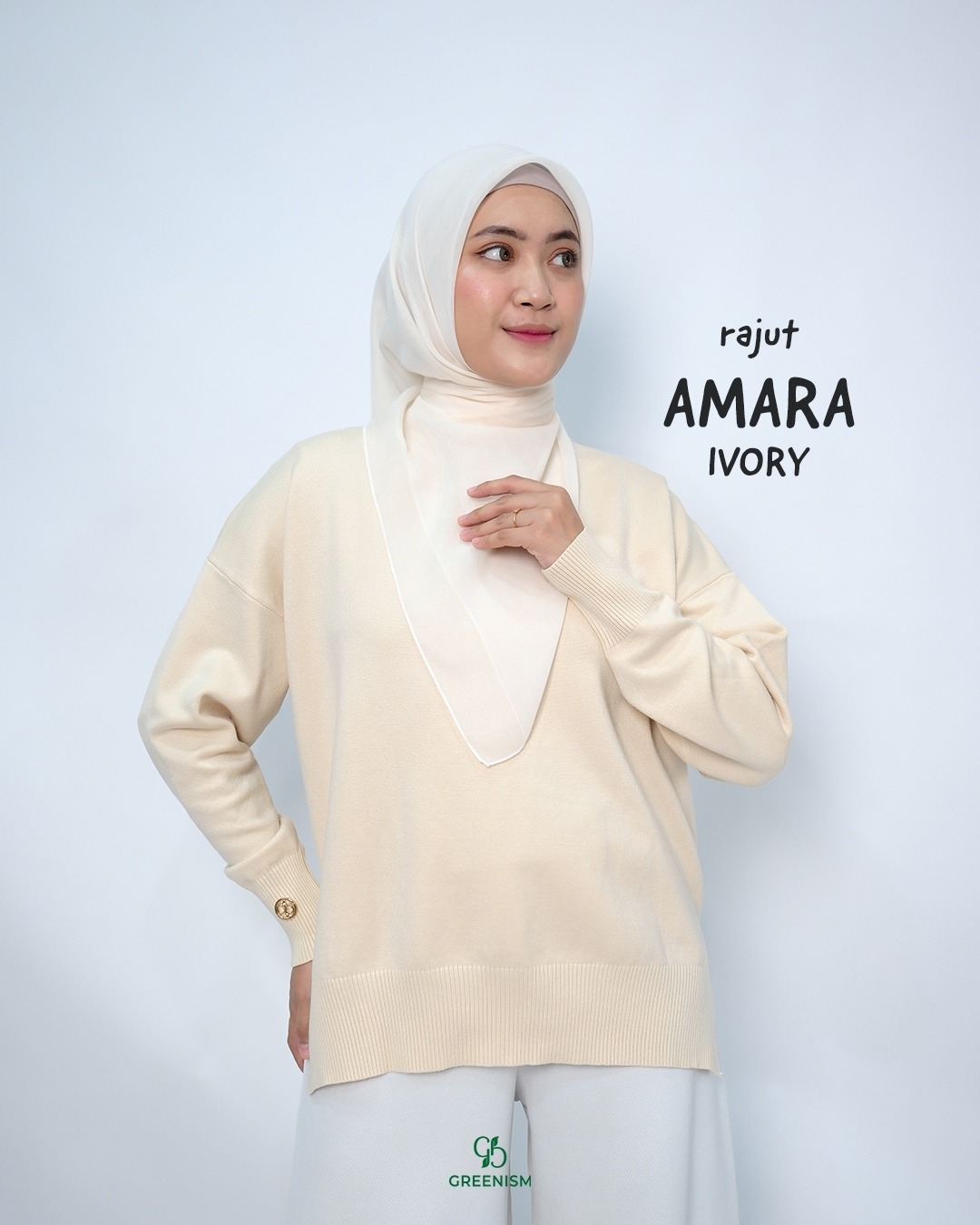 GREENISM - AMARA RAJUT TURTLE NECK
