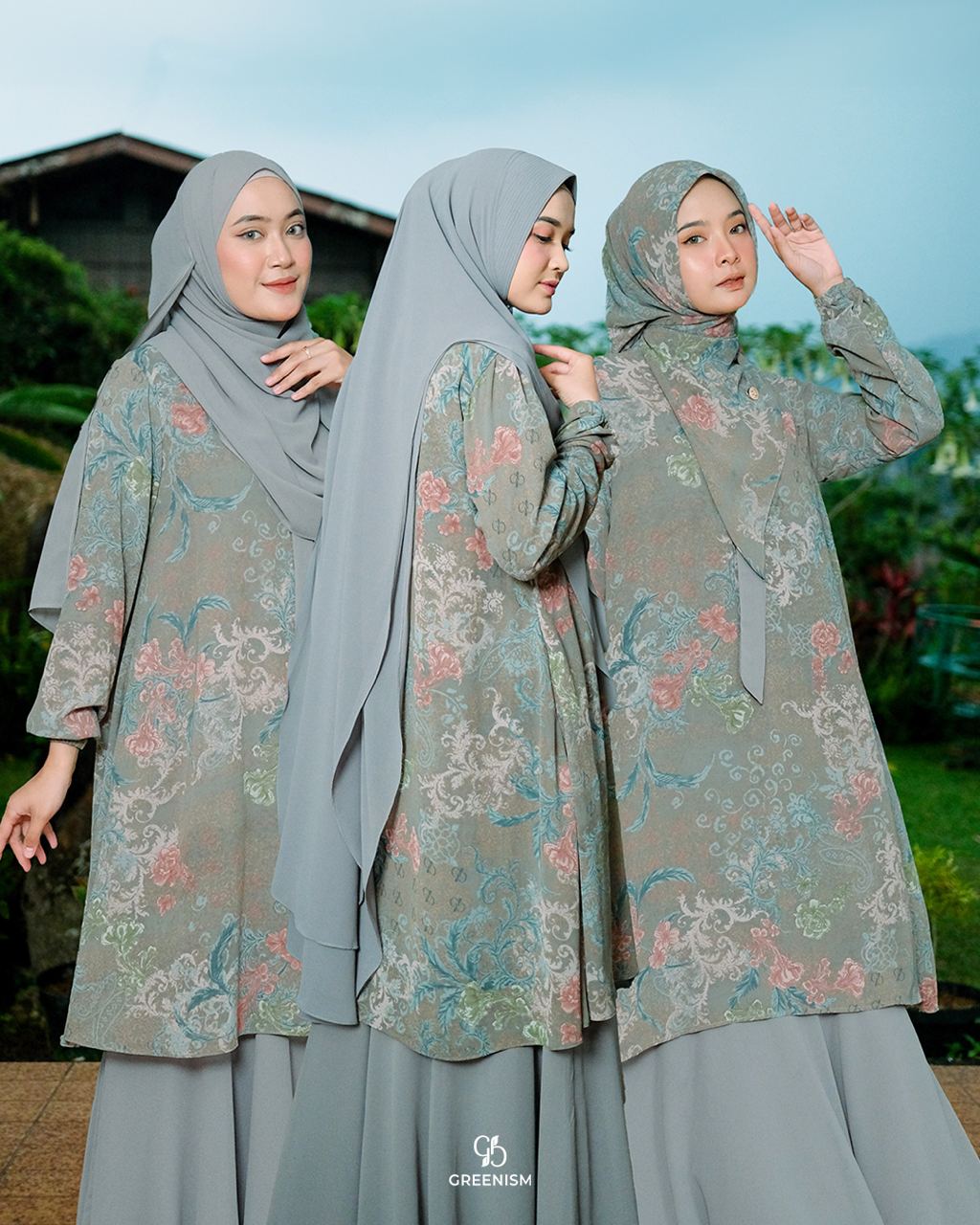 GREENISM - ADENIA DRESS DEWASA I READY STOCK