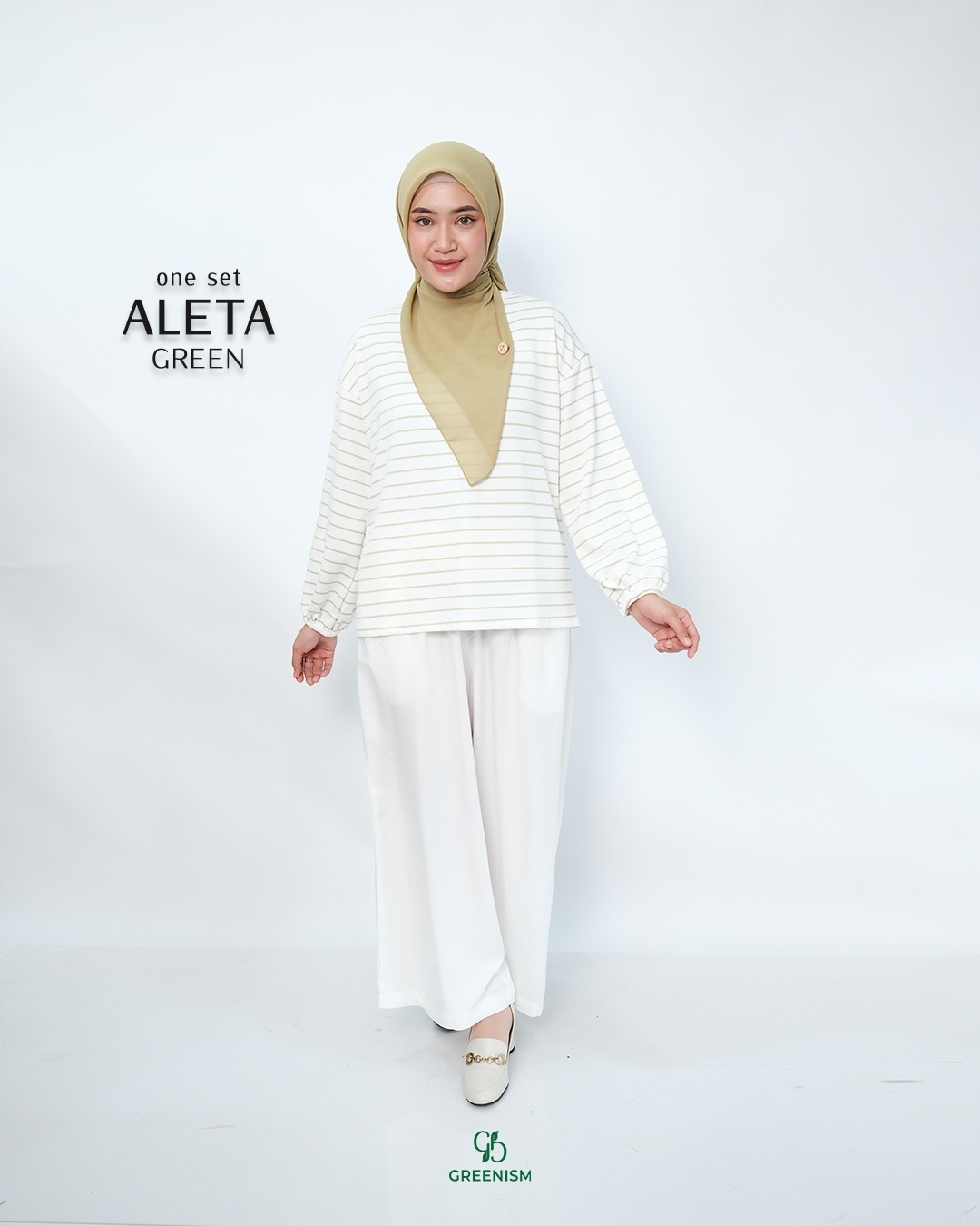 GREENISM - ALETA ONE SET | READY STOCK