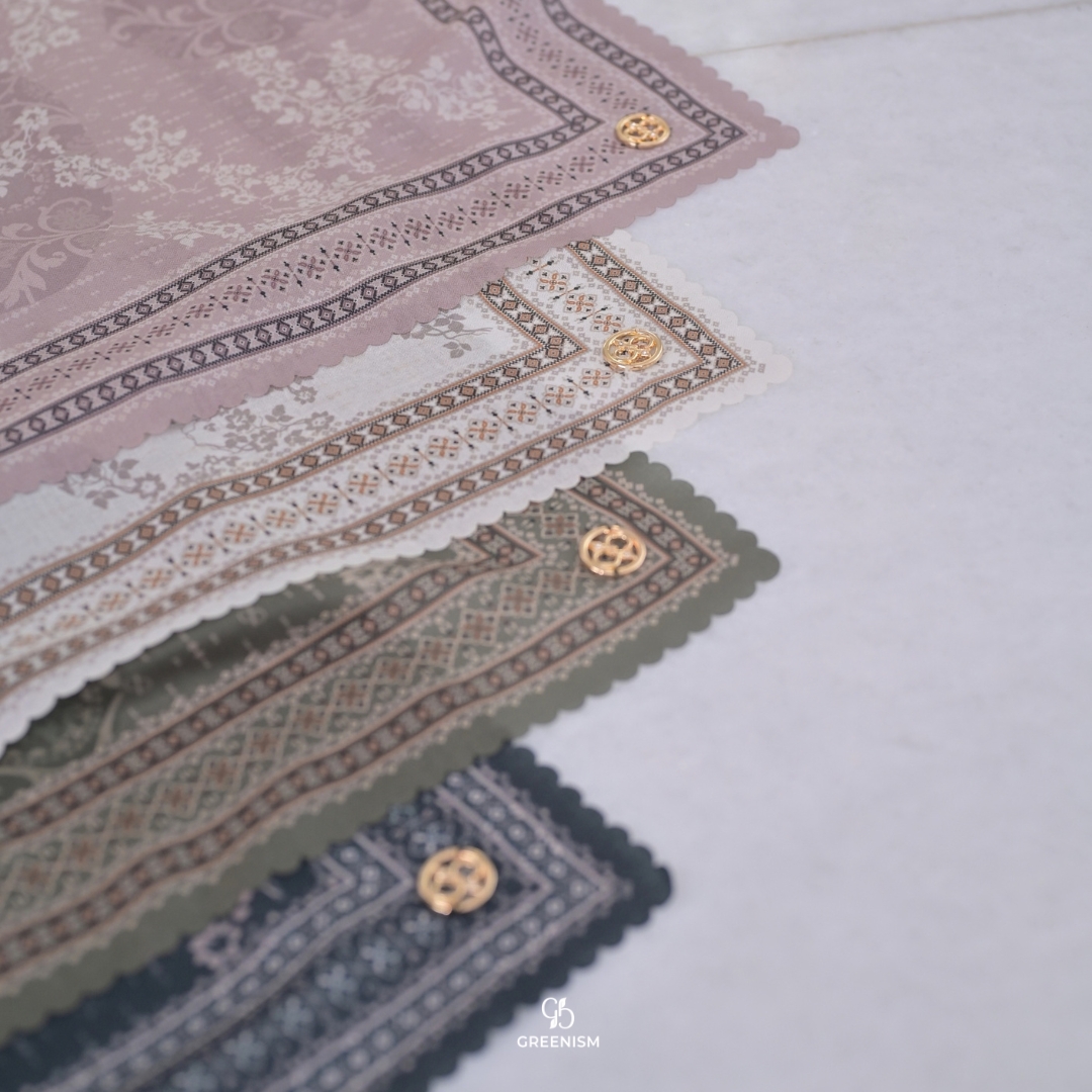 GREENISM | Pre Order | Senada Selaras Scarf | All Color | Sarimbit Terbaru Lebaran 2027