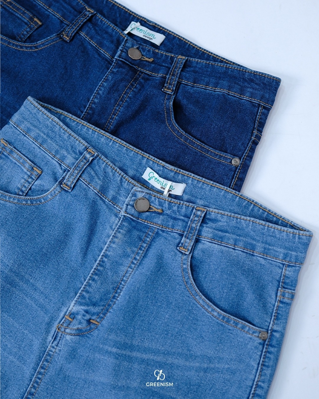 GREENISM - ARUMA SKIRT JEANS
