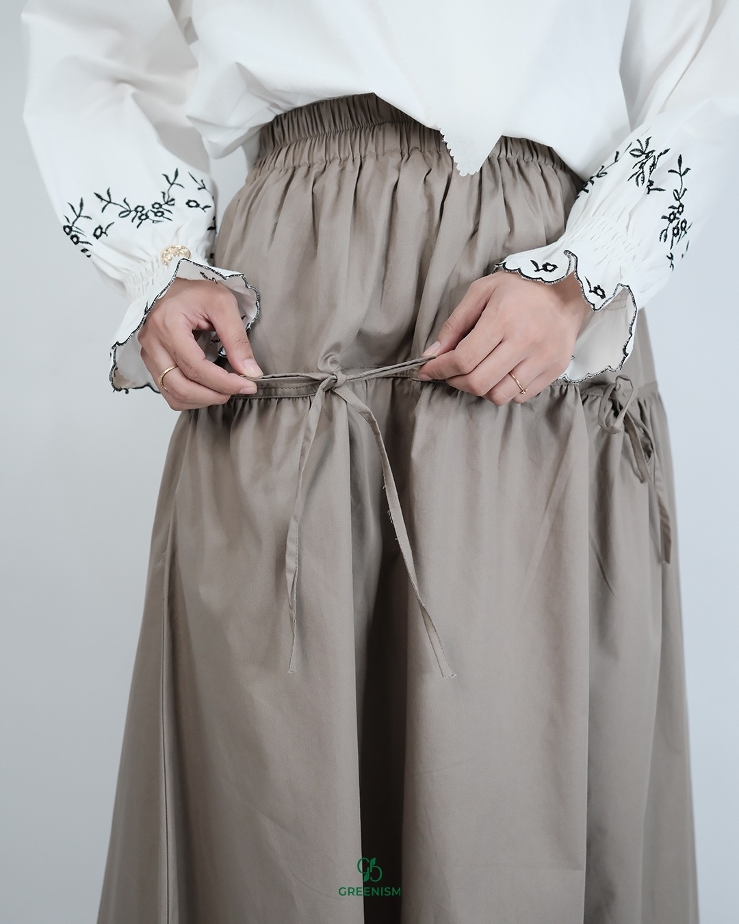 GREENISM - ASMIRA SKIRT KATUN