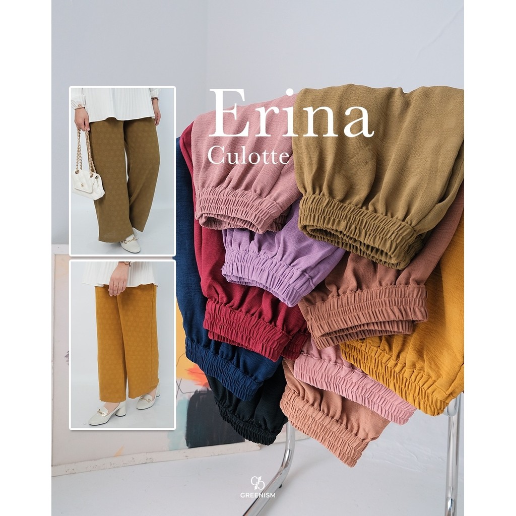 GREENISM - ERINA KULOT I READY STOCK