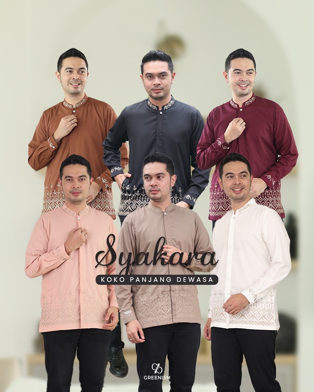 GREENISM - SYAKARA KOKO DEWASA PANJANG I READY STOCK