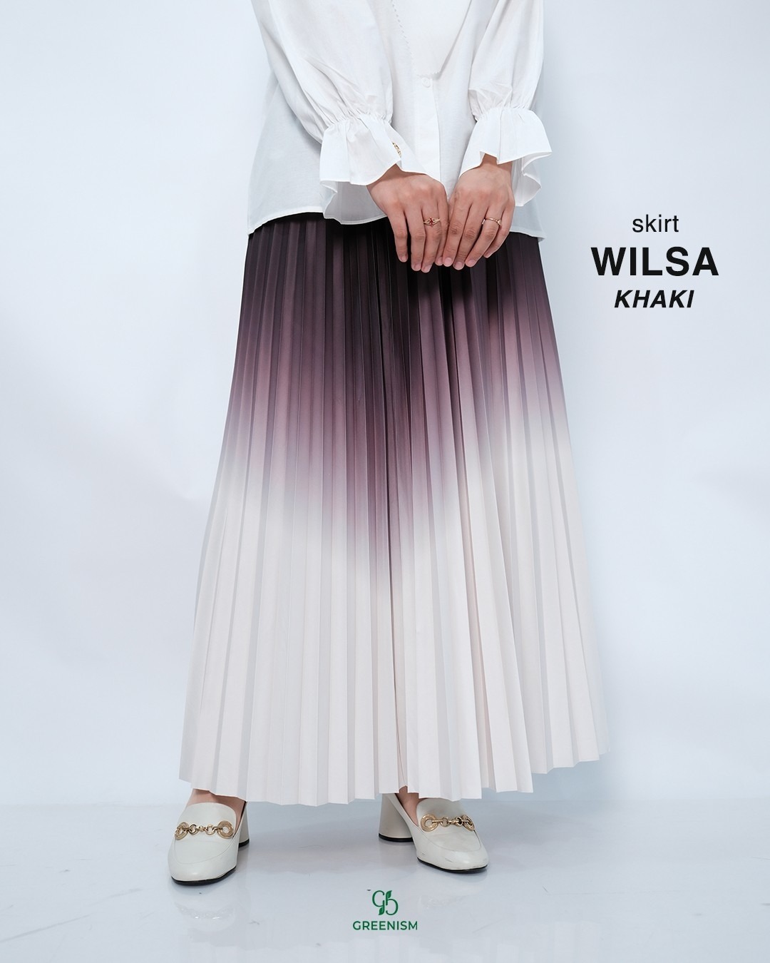 GREENISM - WILSA SKIRT | READY STOCK