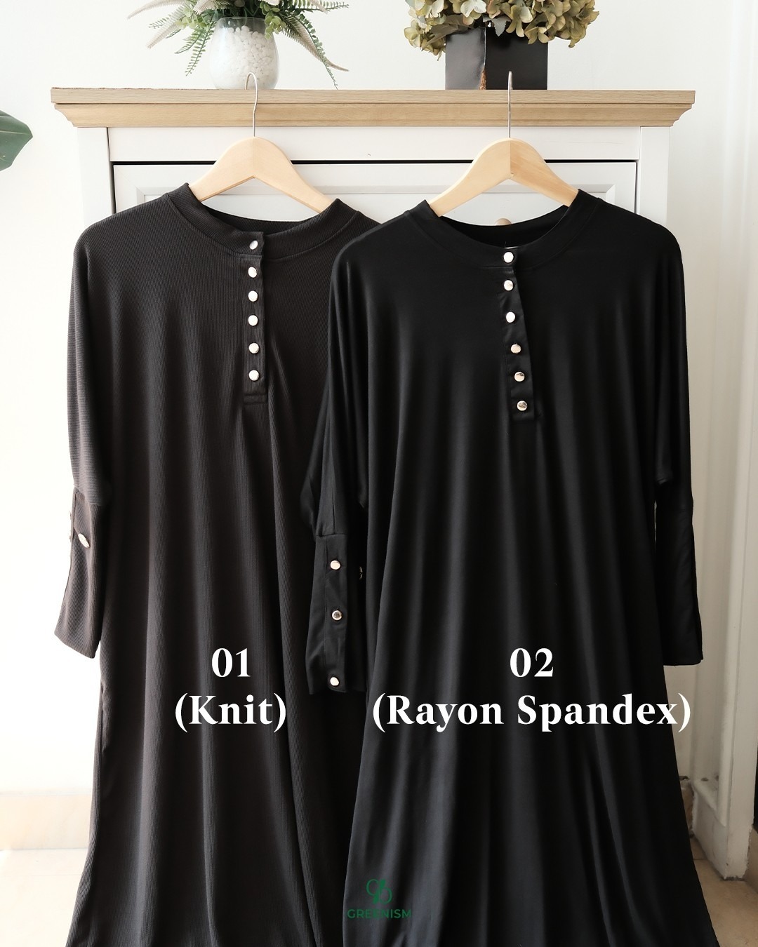 GREENISM - AILY DRESS I READY STOCK