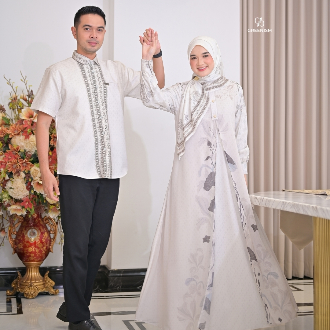 Greenism | Ready Stock | Senada Selaras Koko Dewasa Lengan Pendek | All Color | Sarimbit Terbaru Lebaran 2027